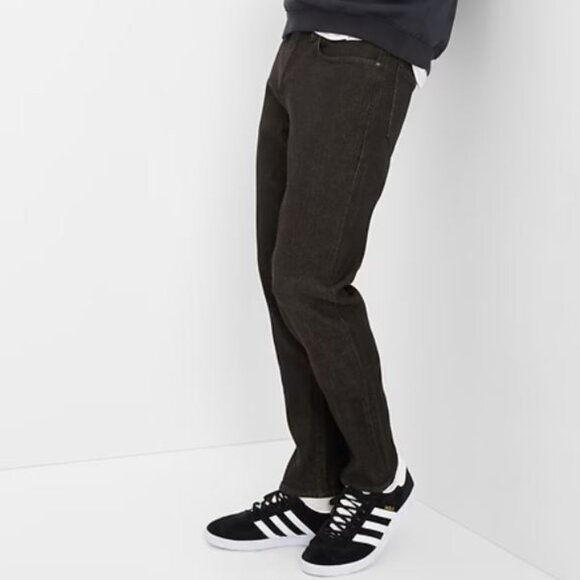 GAP Men's Size 36x36 Jeans Slim Soft Flex GapFlex Black Color W36 H36 NEW $80+ - Picture 1 of 11